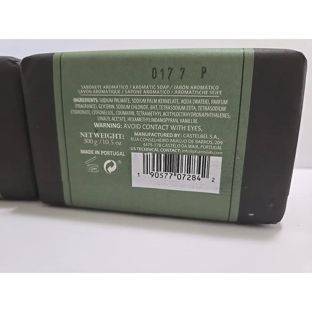 Casa Dos Aromas Forest SandalWood Triple Milled Soap Scented Camping Club Men
